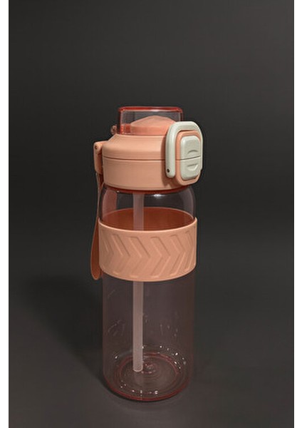 H2O - Kilitli Kapaklı Tritan Suluk 1000 ml Bpa Içermez, Sızdırmaz, Dayanıklı Spor ve Günlük Matara