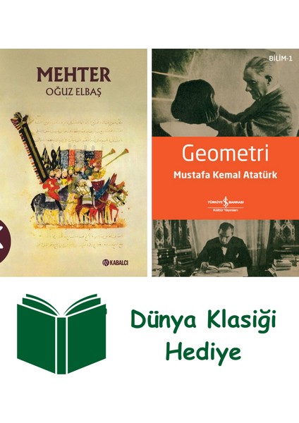 Mehter + Geometri + Dünya Klasiği Hediye