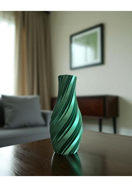 Dekoratif Spiral Vazo