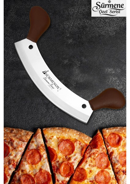 Sürmene Kahve Serisi Mutfak Bıçak Seti Et Kıyma Sebze Salata Börek Pizza Bıçağı HDS-112