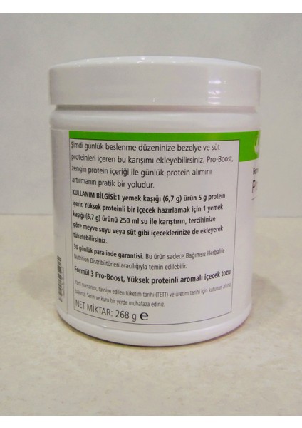 Pro Boost – Ekstra Protein Desteği Için Nötr Aromalı Toz modelleri