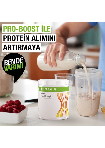 Pro Boost – Ekstra Protein Desteği Için Nötr Aromalı Toz