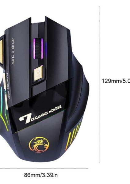 Gw-X7 Rgb Oyuncu Mouse