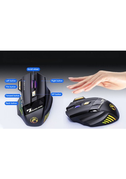 Gw-X7 Rgb Oyuncu Mouse
