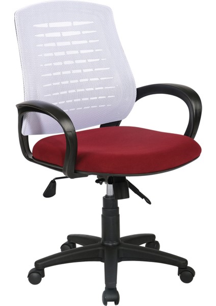 Post File Şef Koltuğu Tek Kollu Tilt Mekanizmalı Plastik Yıldız Ayaklı