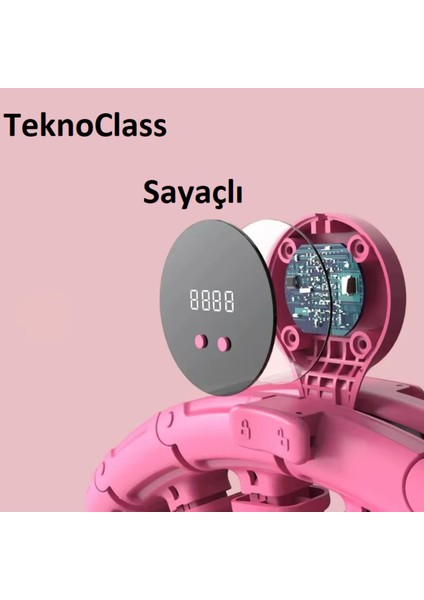 Akıllı LCD Ekranlı Hulalop Egzersiz Çemberi Akıllı Plates Halkası Bel Inceltme Çemberi indirimleri