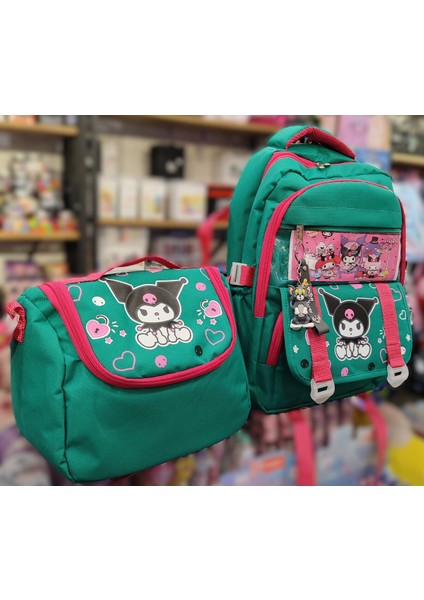 Kuromi Figürlü 4 Bölmeli Ilköğretim Sırt Çantası + Izoleli Beslenme Çantası fiyatları