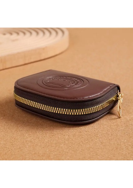 Hello Kitty Figürlü Koyu Kahverengi Fermuarlı Kartlık Cüzdan AD56910 fiyatları