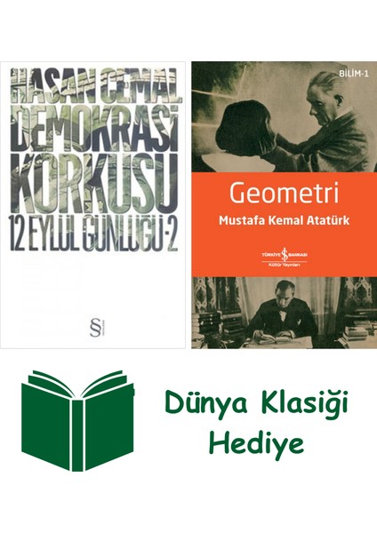 Demokrasi Korkusu + Geometri + Dünya Klasiği Hediye