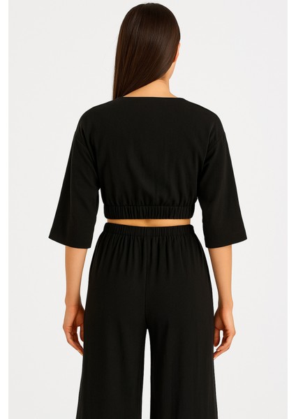 Müslim Crop Bluz Pantolon Takım fiyatları