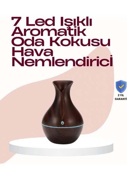 130ML Su Depolu USB Güçlü Kompakt Masaüstü Nemlendirici Difüzör