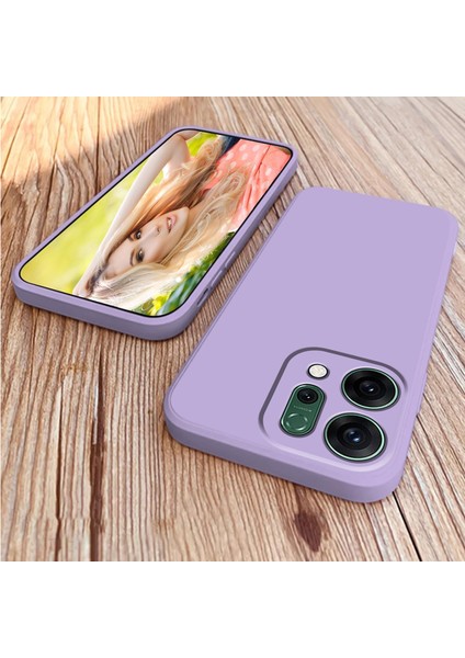 Oppo Reno 14F Uyumlu Kılıf Kadifeli Yumuşak Iç Yüzeyli Lansman Şık ve Koruyucu Kapak indirimleri