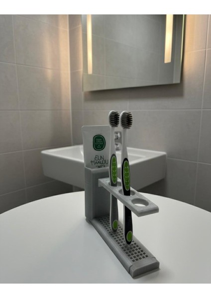 Diş Macunu ve Diş Fırçası Organizeri