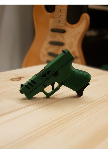 Glock 43 Mini Anahtarlık – 1:3 Ölçekli %90 Işlevsel Mekanizma,eklenti Eklenir, Siyah modelleri
