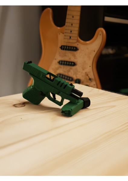 Glock 43 Mini Anahtarlık – 1:3 Ölçekli %90 Işlevsel Mekanizma,eklenti Eklenir, Siyah fırsatları