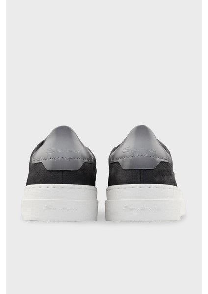 Deri Karışımlı Logolu Sneaker Ayakkabı Erkek Ayakkabı MBGT22124PNNTPIDG45 modelleri