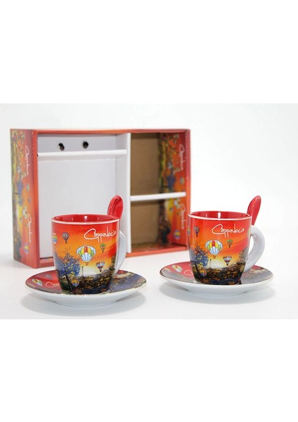 Yöresel Ikili Fincan Seti ALK1566 - Lisinya
