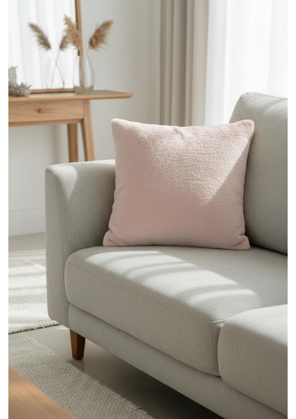 Pufina 45*45 Tavşan Tüyü Yastık Kırlent