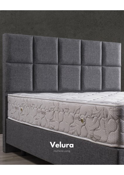 Mira Form Çift Kişilik Yatak Baza Başlık Seti (160 x 200)