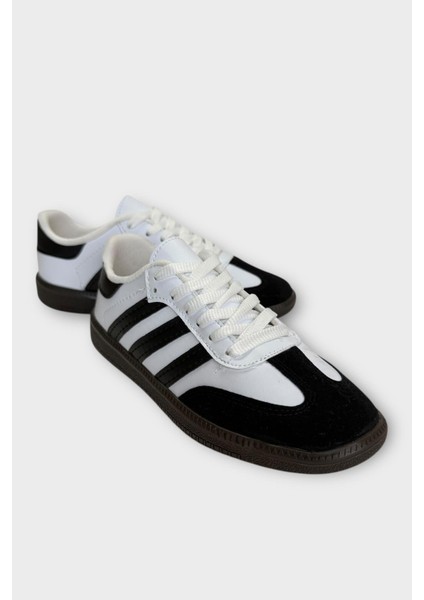 Kadın Rahat Hafif Spor Ayakkabı Beyaz - Siyah fırsatları