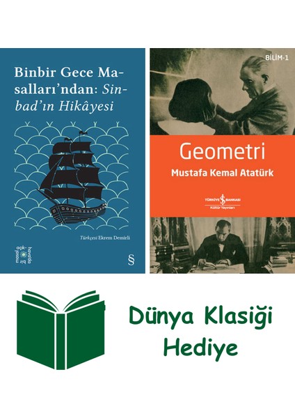 Everest Açıkhava 18 - Binbir Gece Masalları'ndan: Sinbad’ın Hikâyesi + Geometri + Dünya Klasiği Hediye
