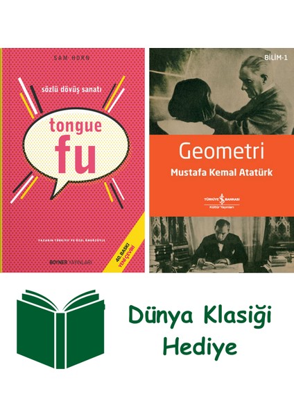 Tongue Fu - Sözlü Dövüş Sanatı + Geometri + Dünya Klasiği Hediye