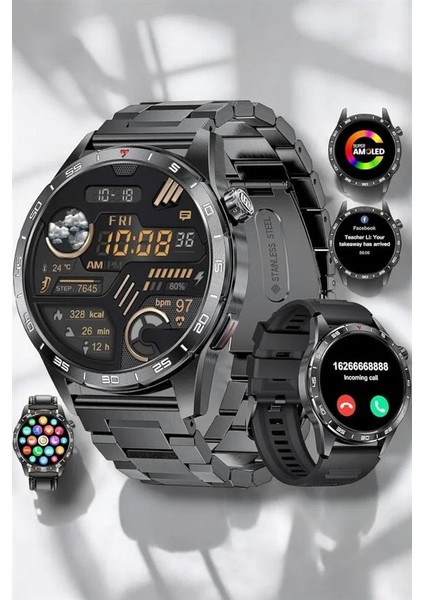 Akıllı Saat Uyku ve Sağlık Takibi Bildirim Görme Arama Cevaplama indirimleri