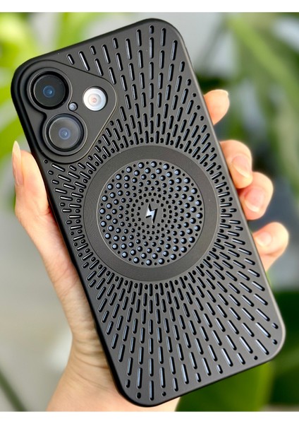 Iphone 16 Uyumlu Lensli Magsafe Özellikli Renkli Kılıf