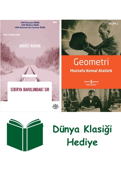 Sibirya Bavulundaki Sır + Geometri + Dünya Klasiği Hediye