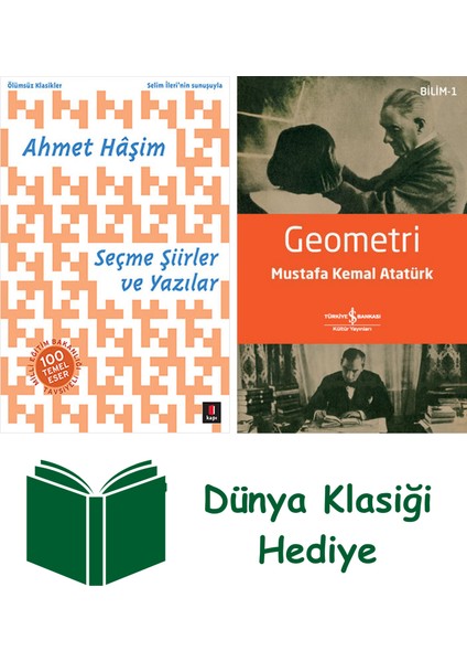 Seçme Şiirler ve Yazılar + Geometri + Dünya Klasiği Hediye