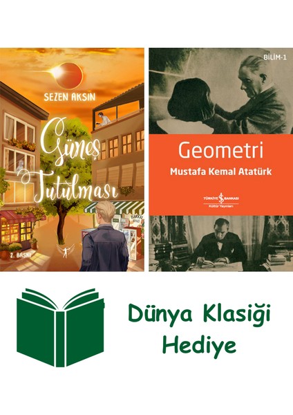 Güneş Tutulması (Ciltli) + Geometri + Dünya Klasiği Hediye