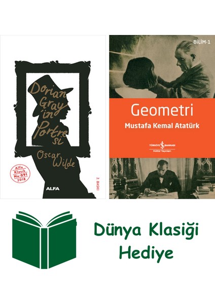 Dorian Gray'in Portresi + Geometri + Dünya Klasiği Hediye