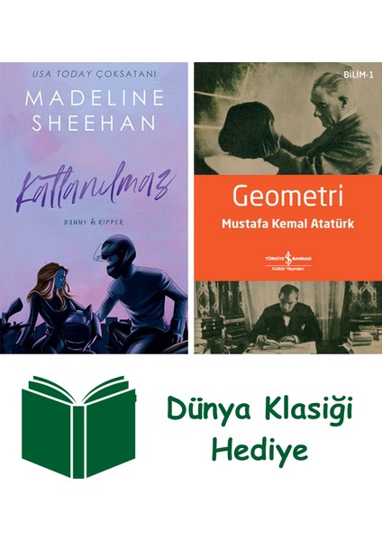 Katlanılmaz + Geometri + Dünya Klasiği Hediye