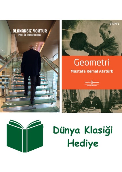 Olanaksız Yoktur + Geometri + Dünya Klasiği Hediye