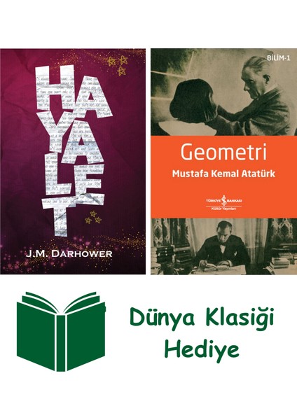 Hayalet + Geometri + Dünya Klasiği Hediye