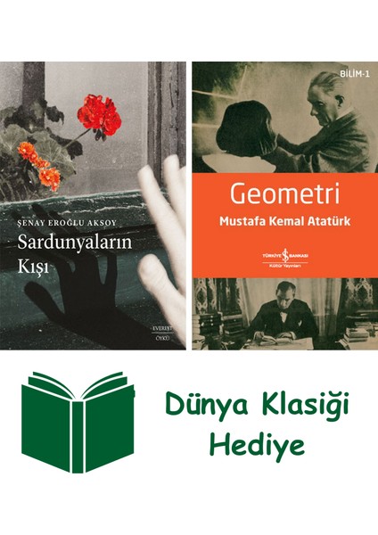 Sardunyaların Kışı + Geometri + Dünya Klasiği Hediye