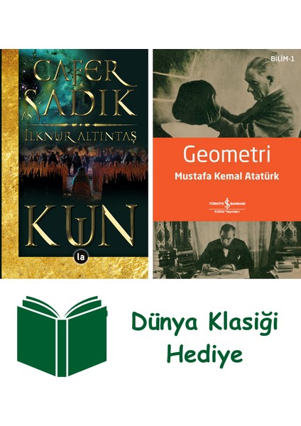 Cafer As-Sadık + Geometri + Dünya Klasiği Hediye