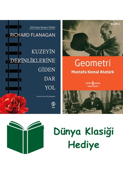 Kuzeyin Derinliklerine Giden Dar Yol + Geometri + Dünya Klasiği Hediye