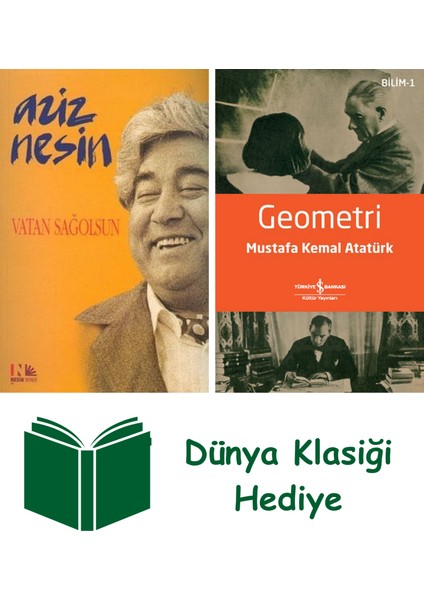 Vatan Sağolsun + Geometri + Dünya Klasiği Hediye