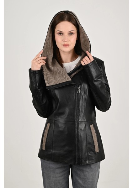 Kadın Deri Mont 07KSN