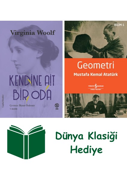 Kendine Ait Bir Oda + Geometri + Dünya Klasiği Hediye