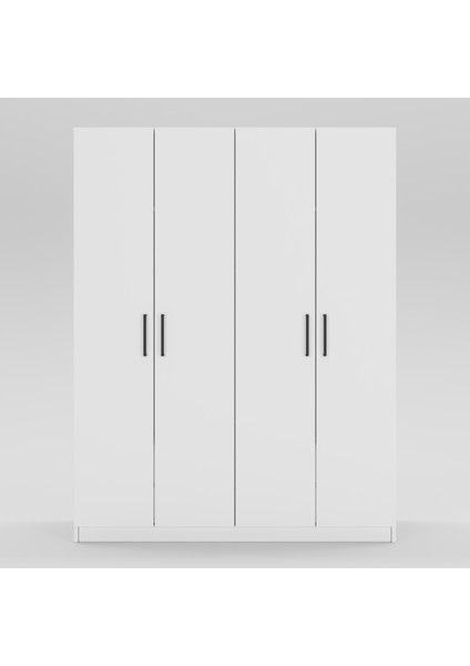 4 Kapaklı Elbise Dolabı 180X150X55CM 14102502 fırsatları