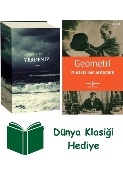 Yerdeniz (6 Kitap - Tek Cilt) + Geometri + Dünya Klasiği Hediye