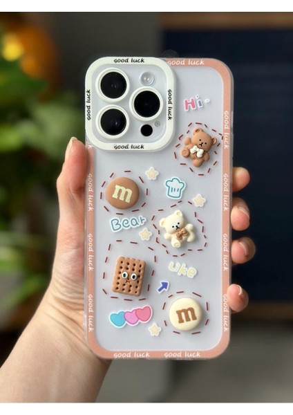 Iphone 14 Pro Şeffaf Ayıcık Tasarımlı Kılıf fiyatları