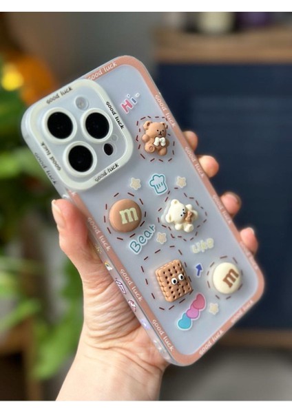 Iphone 14 Pro Şeffaf Ayıcık Tasarımlı Kılıf fırsatları