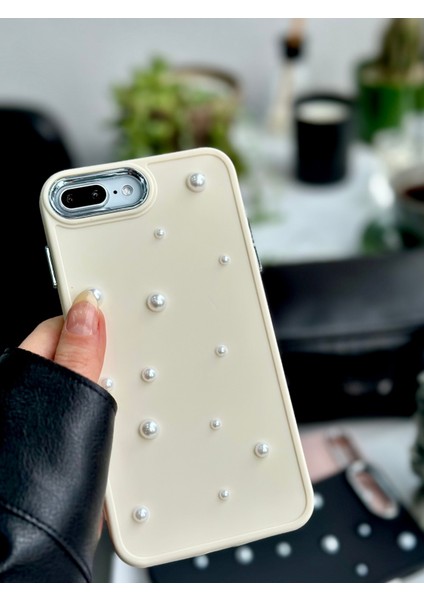 Iphone 7 Plus ve 8 Plus Uyumlu Pearl Oyuncak Tasarımlı Esnek Silikon Kılıf fırsatları