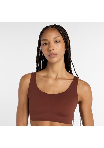 New Balance Kahverengi Kadın Sporcu Sütyeni fırsatları