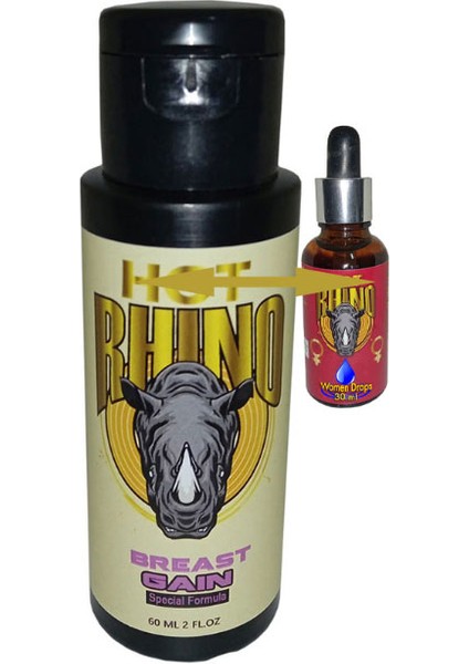 Bonie Rhino Göğüslerinize Özel Şekillendirici Krem + Soğuk Kadınların Özel Damlası
