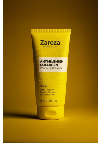 Leke Karşıtı Gece Boyu Etkili Soyulabilir Kolajen Yüz Maskesi 50 ml (Alpha Arbutin )