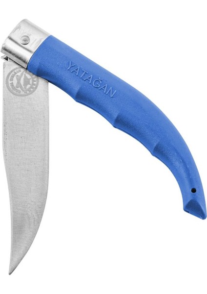 Katlanır Cep Çakısı - Yatağan - El Yapımı - Mavi - No:2 modelleri